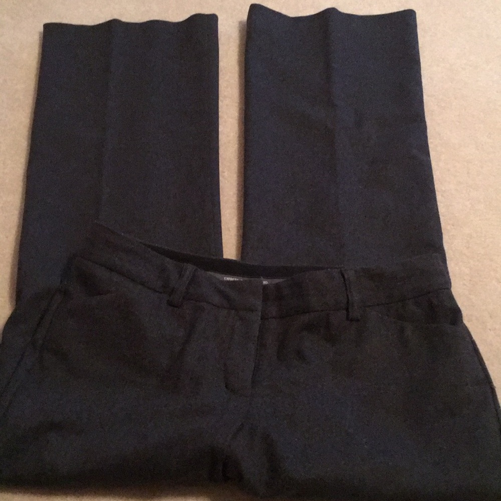 Express Editor Gray Wool Lined Pants- Size 6 New! - image 5